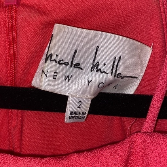 NICOLE Miller New York Cold-Shoulder Shift Dress Size 2 - Picture 11 of 14